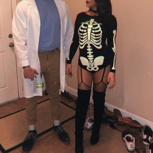 Dolls Kill Halloween Skeleton costume
